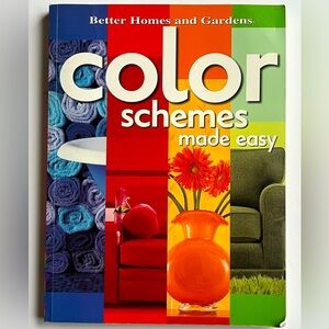 Better Homes And Gardens Color‎ Schemes Made Easy Book Vintage 2004